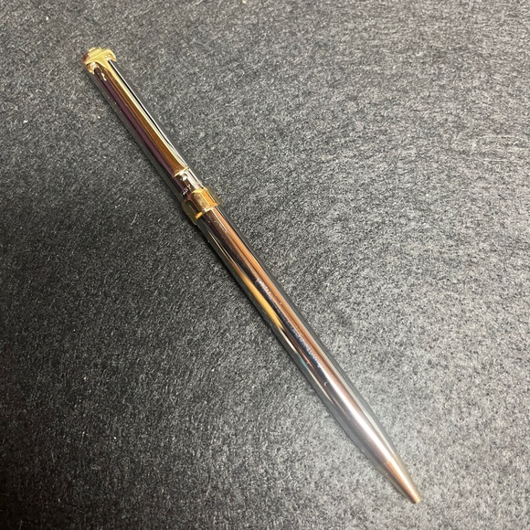 Tiffany & Co. Football Classic T Clip Black Ink Ballpoint Retractable Pen - Picture 2 of 10